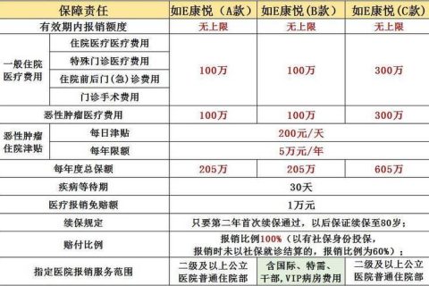 国寿如e康悦百万医疗c款，百万医疗保障，高性价比选择