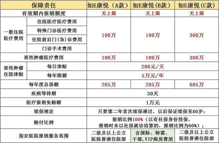 国寿如e康悦百万医疗c款，百万医疗保障，高性价比选择
