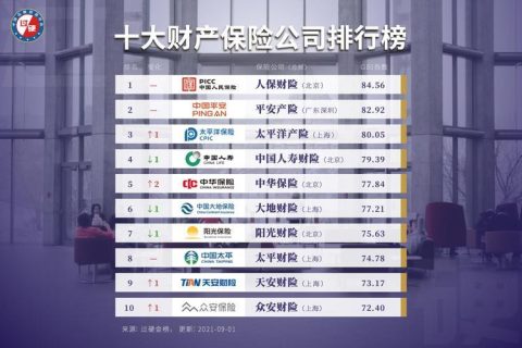 2023年车险公司排名，哪家保险公司好？