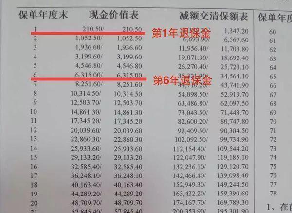 人寿保险交了4年退保能退多少？
